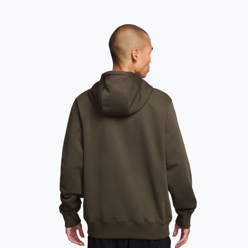 Кофта тенісна чоловіча Nike Court Dri-Fit Heritage French Terry Hoodie dark hazel/saffron quartz 2