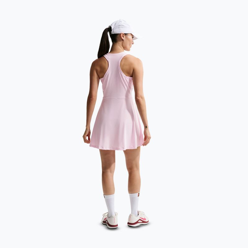 Тенісна сукня Nike Victory Dri-Fit pink foam/white 2