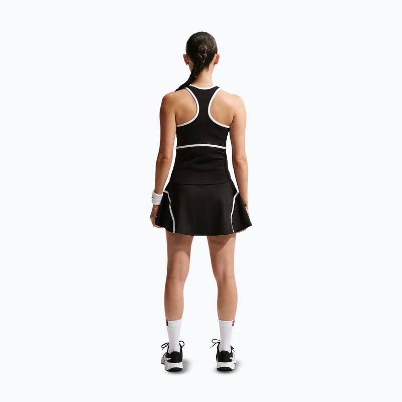 Спідниця тенісна Nike Court Advantage Dri-Fit High Waisted black/white 3