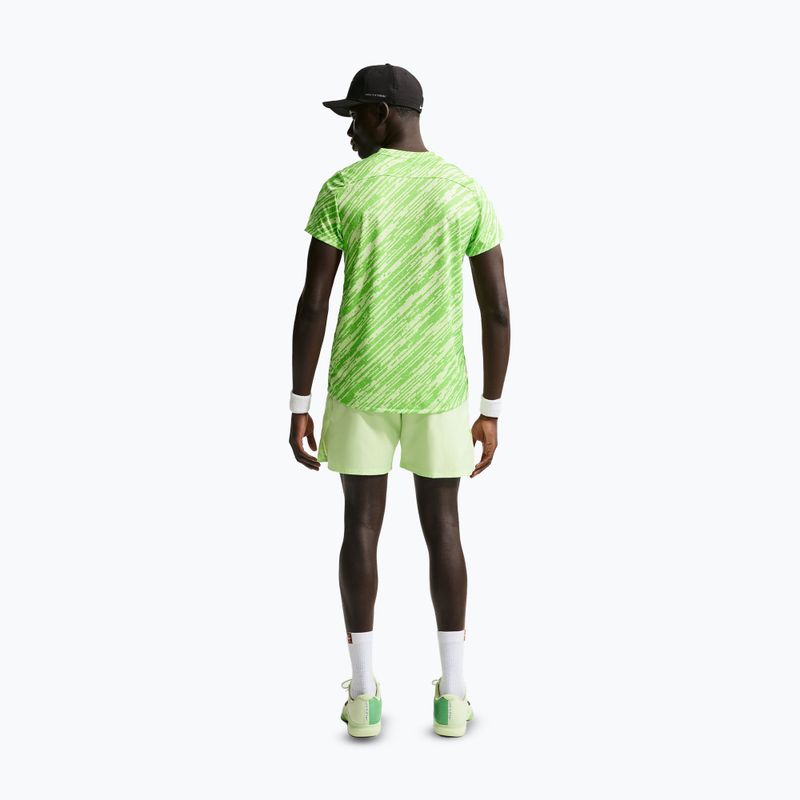 Шорти тенісні чоловічі Nike Court Dri-Fit Victory 7" light liquid lime/black 4