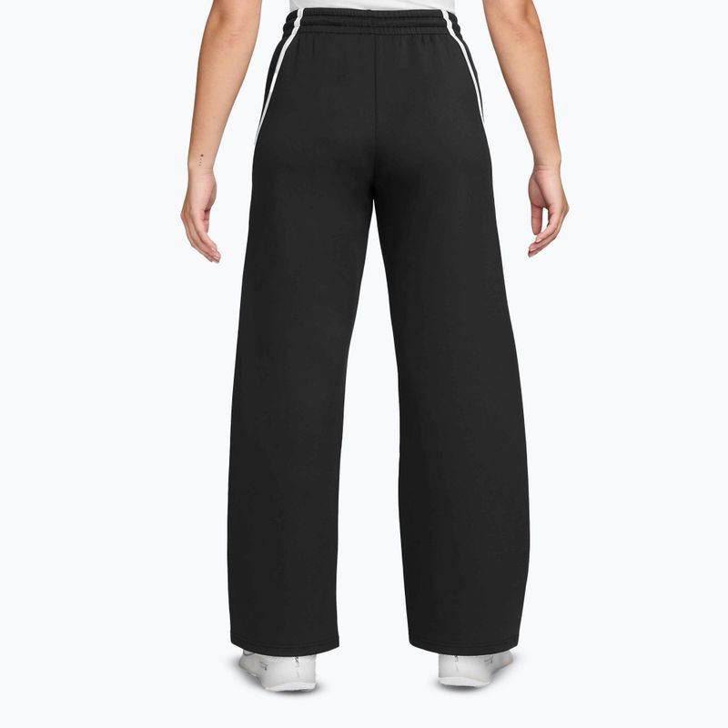 Штани тенісні жіночі Nike Advantage Dri-Fit Mid-Rise black/white 2