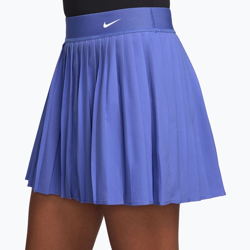 Спідниця тенісна Nike Victory Dri-Fit High-Waisted Pleated sapphire/white 3