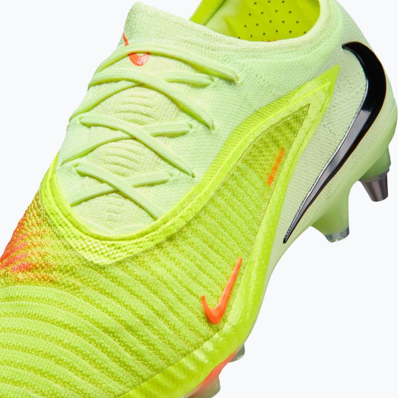 Кросівки футбольні чоловічі Nike Phantom 6 Low Elite SG-Pro hyper crimson/limelight/black 9