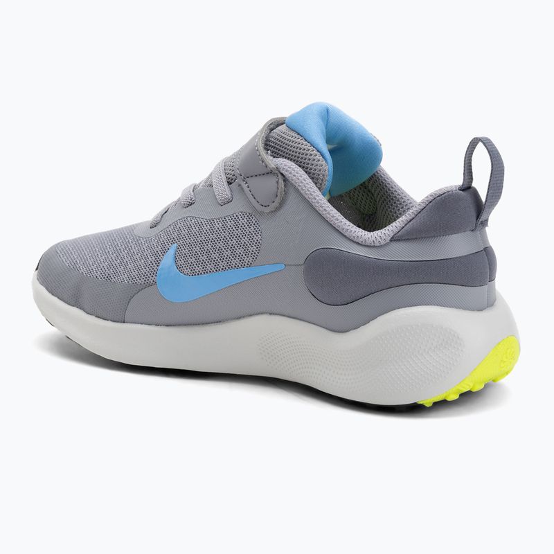 Кросівки дитячі Nike Revolution 7 cement grey/university blue/light carbon 3