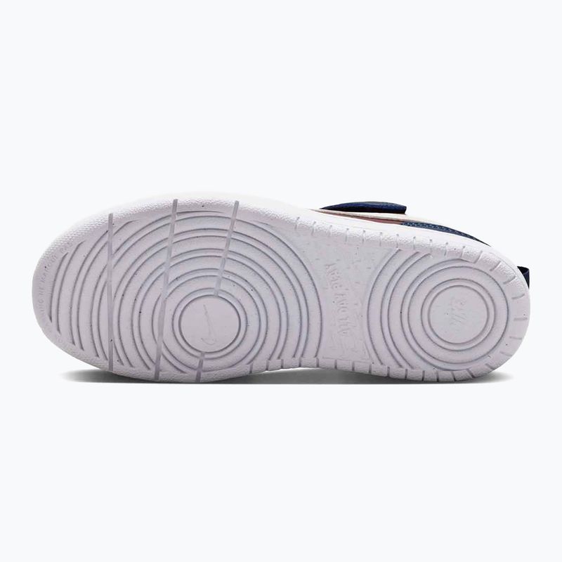 Кросівки дитячі Nike Court Borough Low Recraft dark team red/ssoft pearl/midnight navy 9