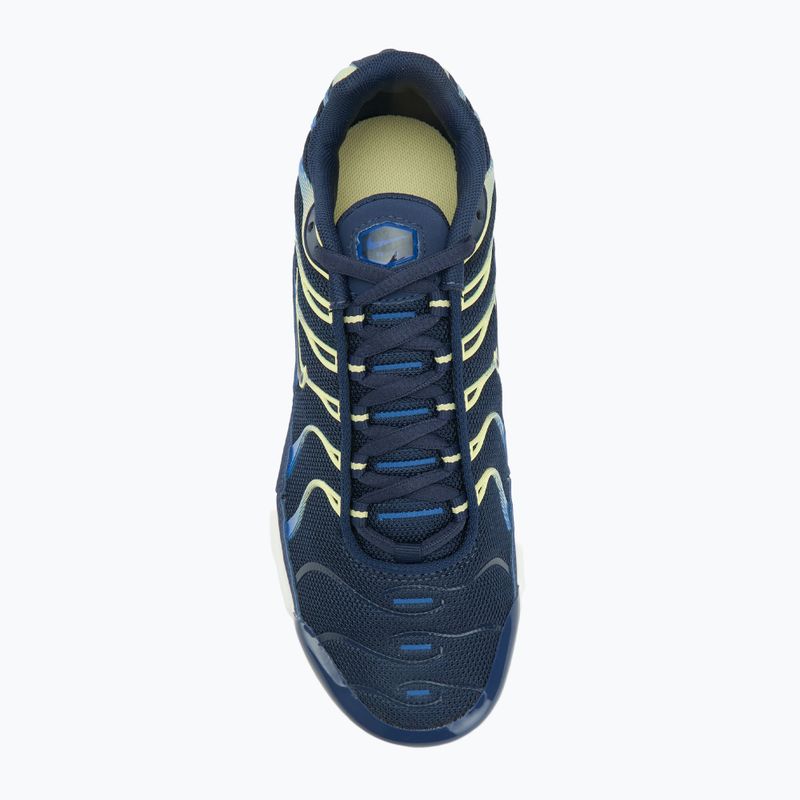 Кросівки дитячі Nike Air Max Plus midnight navy/soft yellow/midnight navy 5