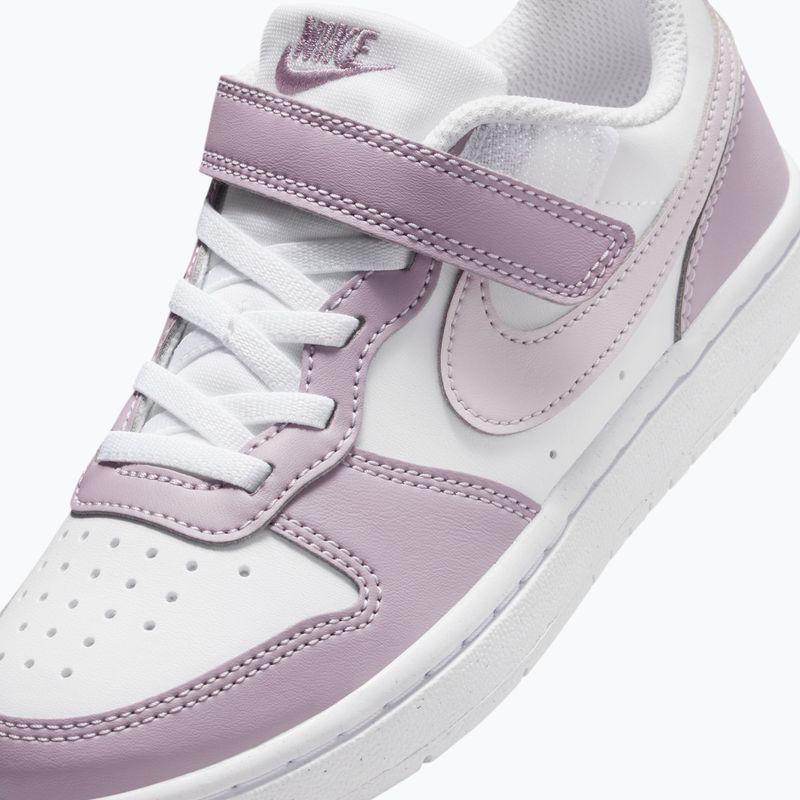 Взуття дитяче Nike Court Borough Low Recraft white/plum fog/white/venice 5