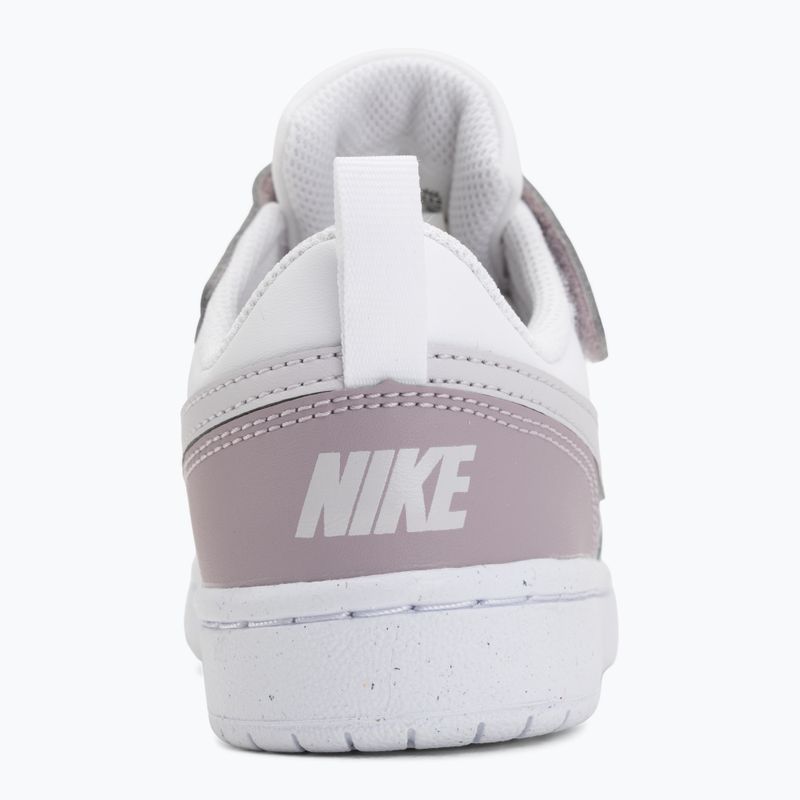 Взуття дитяче Nike Court Borough Low Recraft white/plum fog/white/venice 6