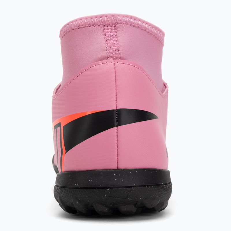 Кросівки футбольні чоловічі Nike Mercurial Superfly 10 Club TF magic flamingo/black/total crimson 6