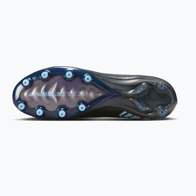 Кросівки футбольні чоловічі Nike Mercurial Vapor 16 Elite AG-Pro black/ice blue 5
