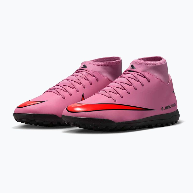 Кросівки футбольні чоловічі Nike Mercurial Superfly 10 Club TF magic flamingo/black/total crimson 3