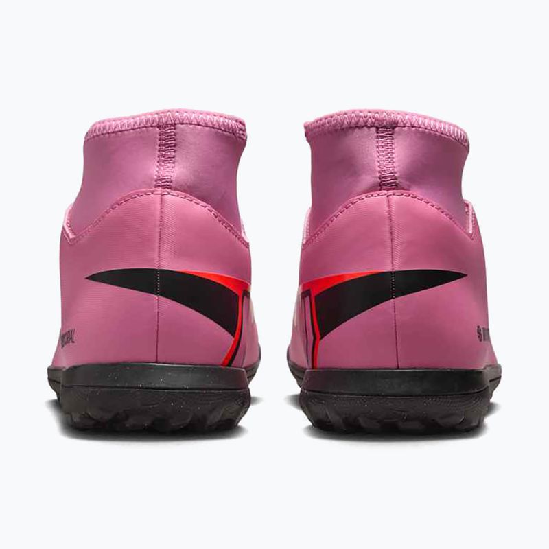 Кросівки футбольні чоловічі Nike Mercurial Superfly 10 Club TF magic flamingo/black/total crimson 4
