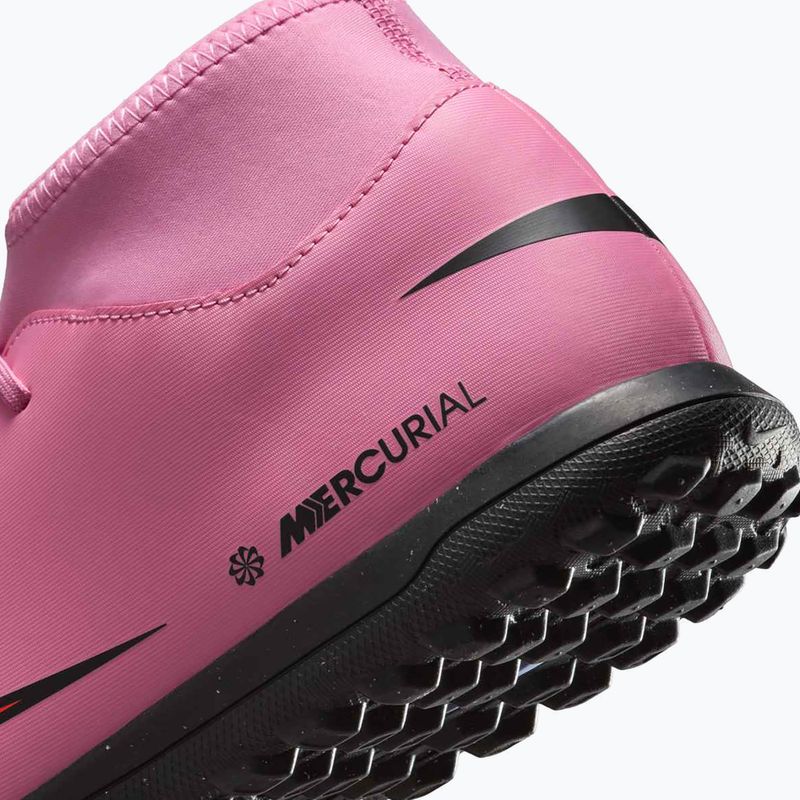 Кросівки футбольні чоловічі Nike Mercurial Superfly 10 Club TF magic flamingo/black/total crimson 8