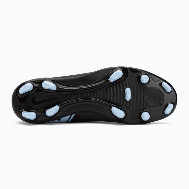Кросівки футбольні чоловічі Nike Mercurial Superfly 10 Club FG/MG black/ice blue 4