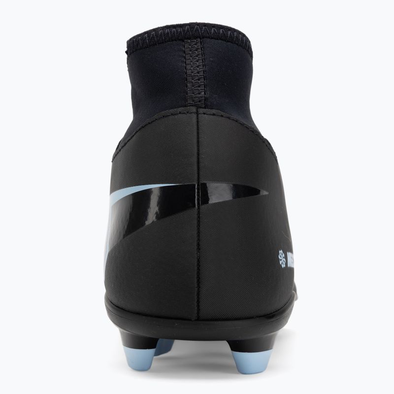 Кросівки футбольні чоловічі Nike Mercurial Superfly 10 Club FG/MG black/ice blue 6