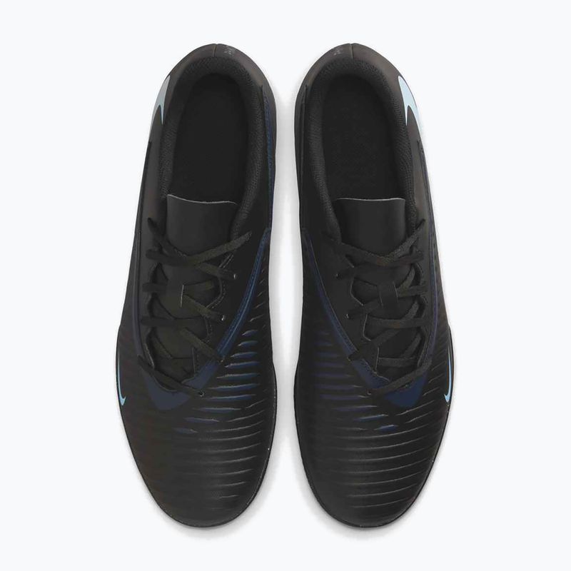 Кросівки футбольні чоловічі Nike Phantom 6 Low Club IC black/black 8