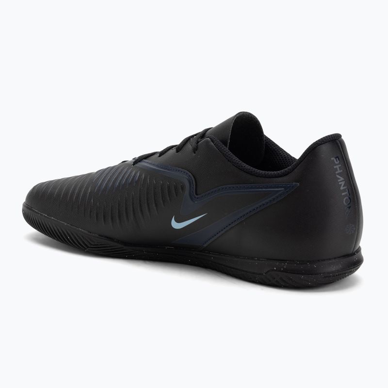 Кросівки футбольні чоловічі Nike Phantom 6 Low Club IC black/black 3
