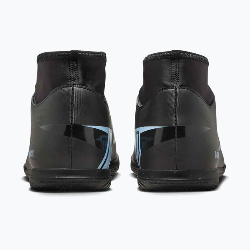 Кросівки футбольні чоловічі Nike Mercurial Superfly 10 Club IC black/ice blue 11