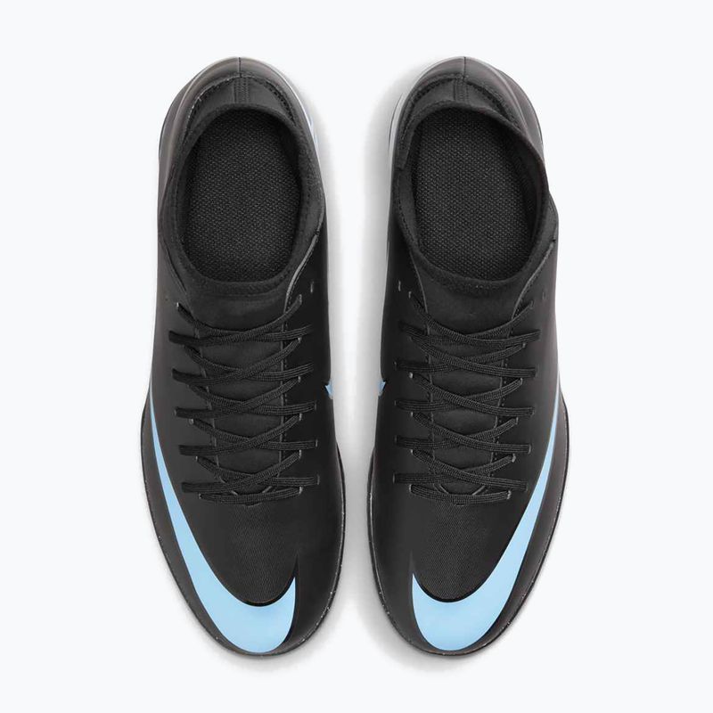 Кросівки футбольні чоловічі Nike Mercurial Superfly 10 Club IC black/ice blue 13