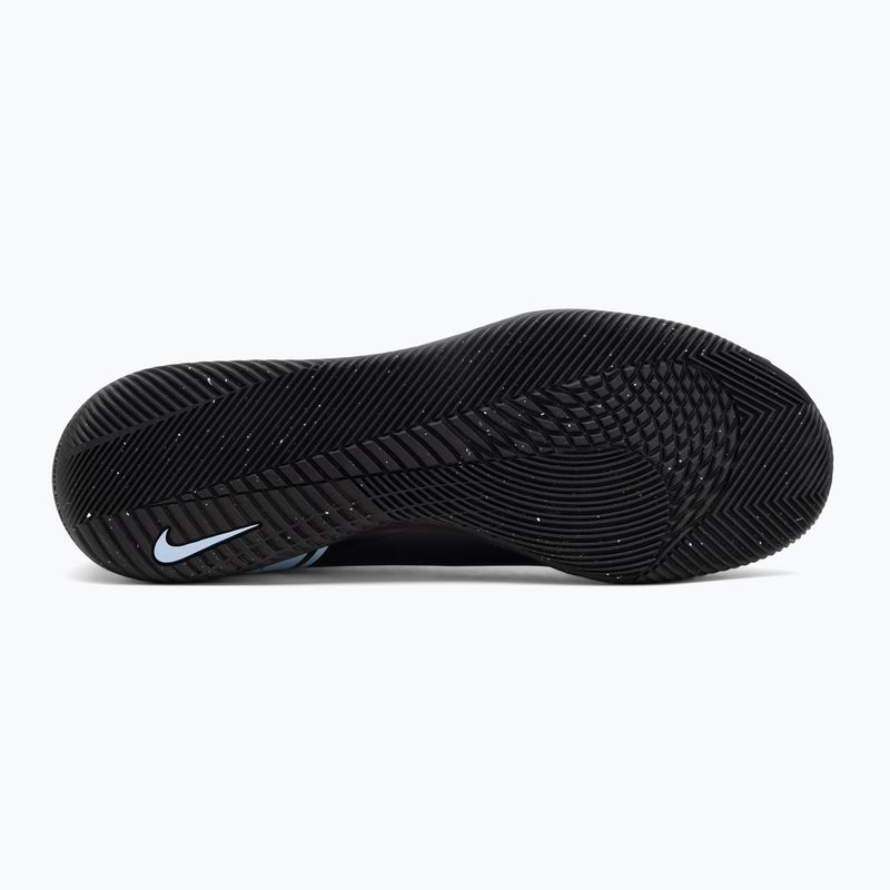 Кросівки футбольні чоловічі Nike Mercurial Superfly 10 Club IC black/ice blue 4
