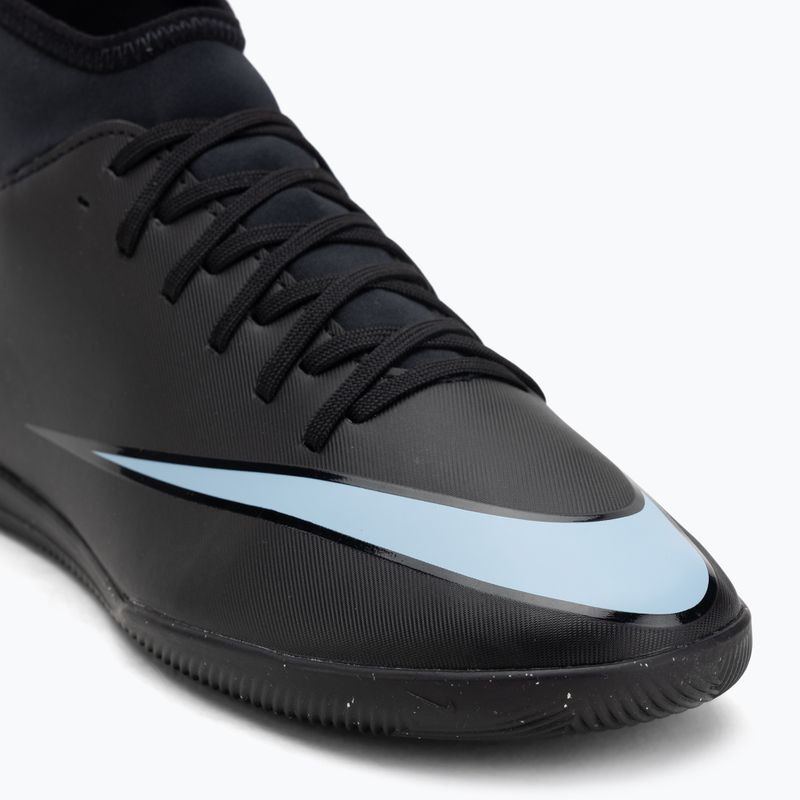 Кросівки футбольні чоловічі Nike Mercurial Superfly 10 Club IC black/ice blue 7