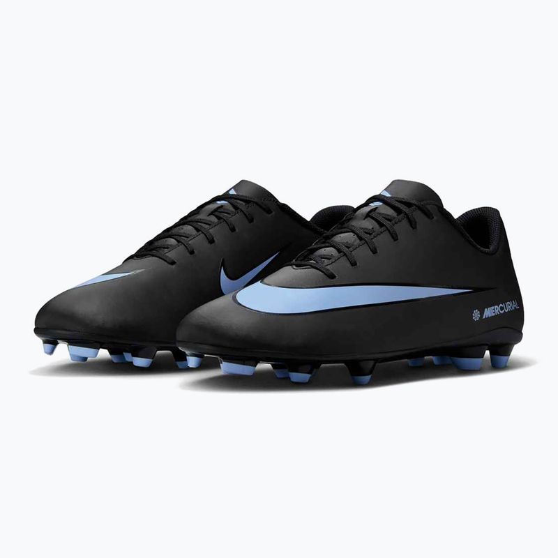 Кросівки футбольні чоловічі Nike Mercurial Vapor 16 Club FG/MG black/ice blue 3