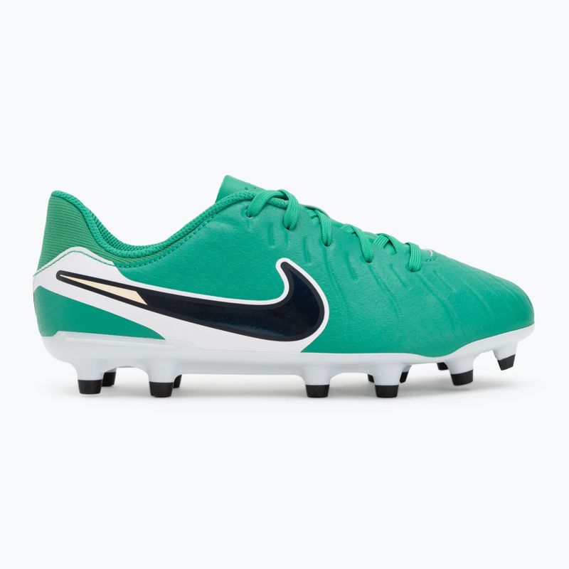 Кросівки футбольні дитячі Nike Tiempo Legend 10 Academy LV8 FG/MG stadium green/dark obsidian 2