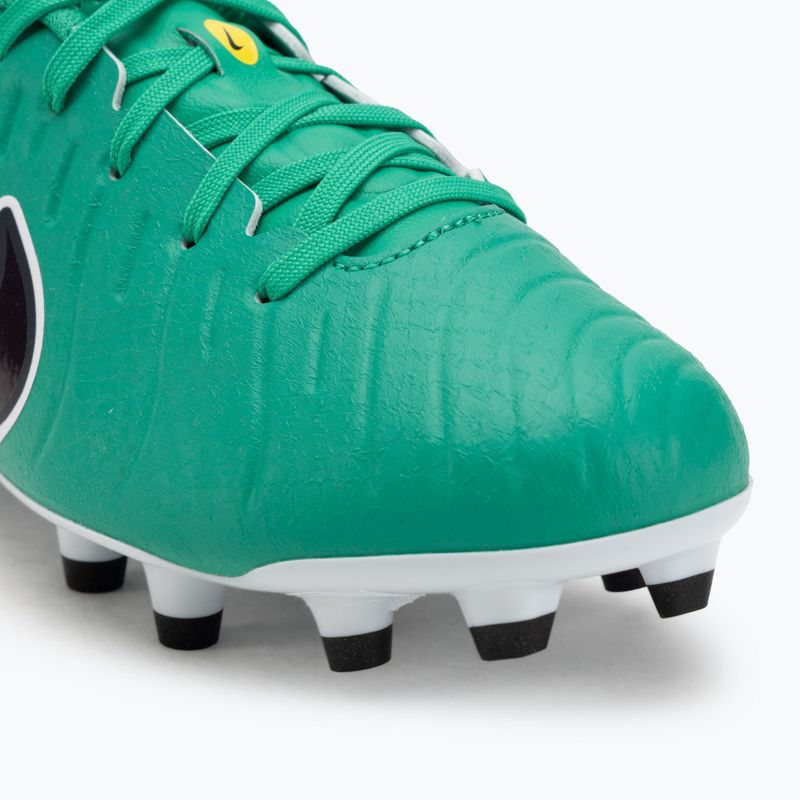 Кросівки футбольні дитячі Nike Tiempo Legend 10 Academy LV8 FG/MG stadium green/dark obsidian 7