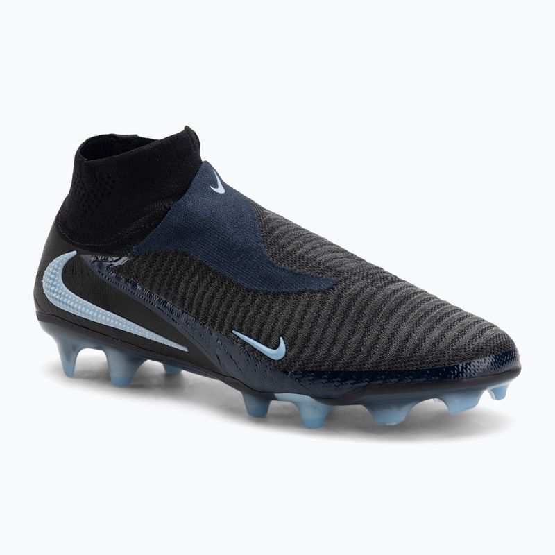 Кросівки футбольні чоловічі Nike Phantom 6 High Elite FG black/black