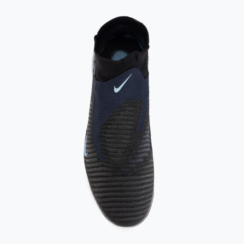 Кросівки футбольні чоловічі Nike Phantom 6 High Elite FG black/black 5