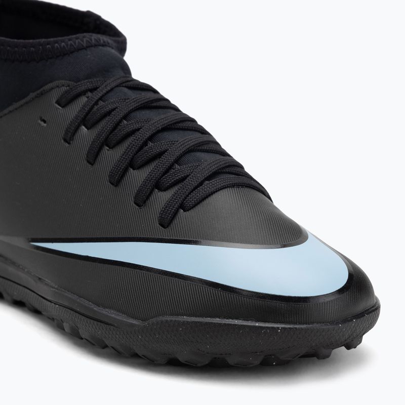 Кросівки футбольні дитячі Nike Mercurial Superfly 10 Club TF black/black 7