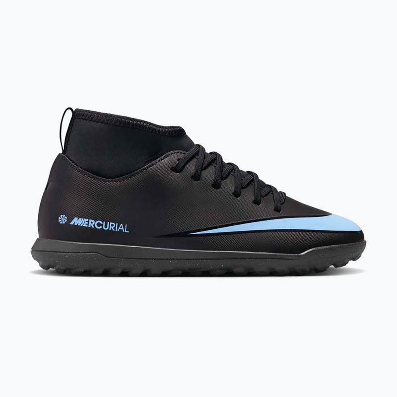 Кросівки футбольні дитячі Nike Mercurial Superfly 10 Club TF black/black 8