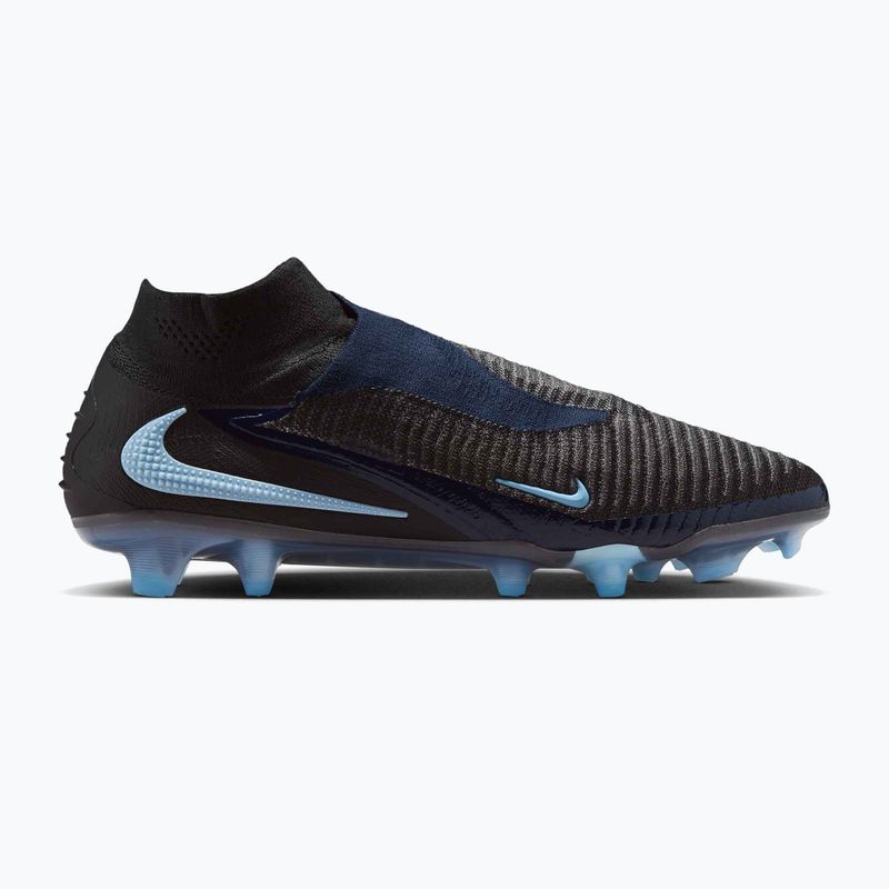 Кросівки футбольні чоловічі Nike Phantom 6 High Elite FG black/black 8
