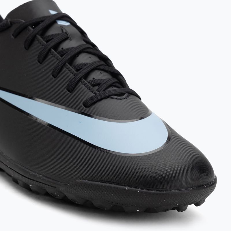 Кросівки футбольні чоловічі Nike Mercurial Vapor 16 Club TF black/ice blue 7