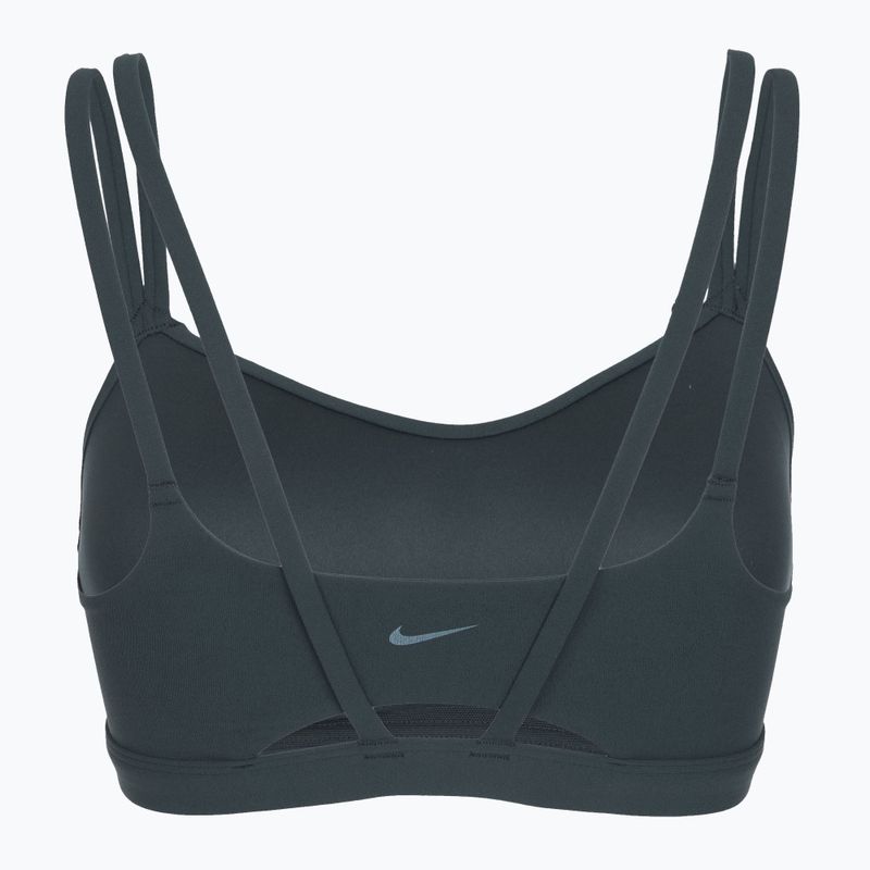 Бюстгальтер для тренувань Nike Zenvy Strappy seaweed/white 7