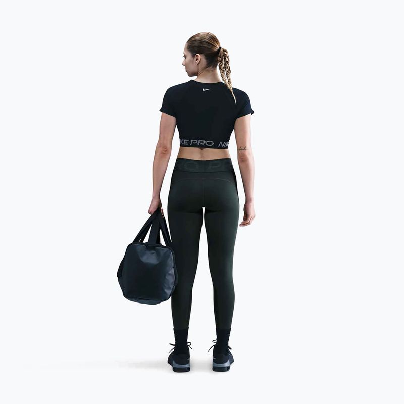 Легінси для тренувань жіночі Nike Pro Sculpt High-Waisted 7/8 seaweed/vintage green/white 3