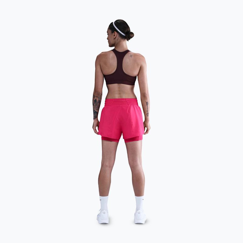 Шорти жіночі Nike One Dri-Fit High-Waisted 3" 2In1 rush pink 3
