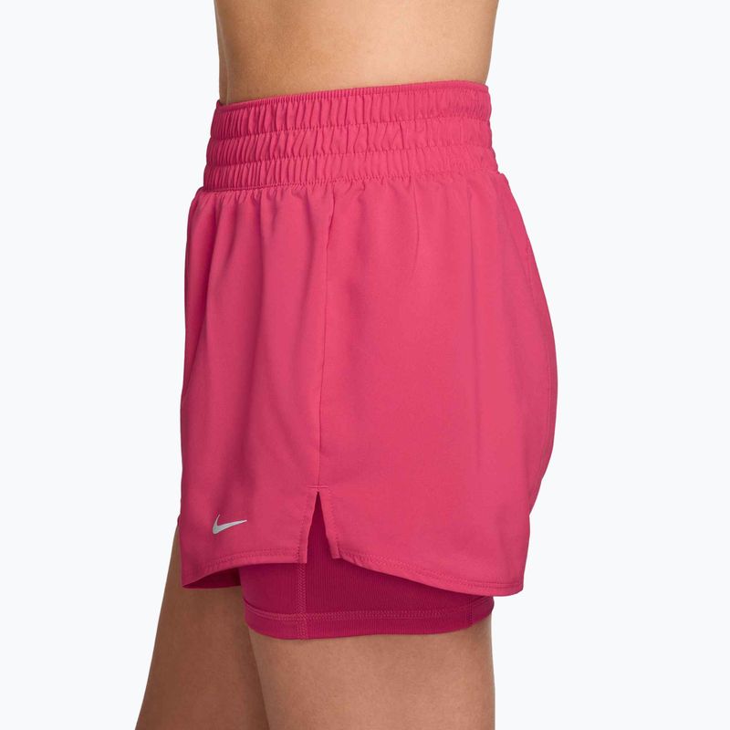 Жіночі шорти Nike One Dri-Fit High-Waisted 3" 2In1 rush pink 4