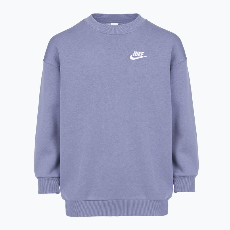 Кофта дитяча Nike Sportswear Club Fleece world indigo/white