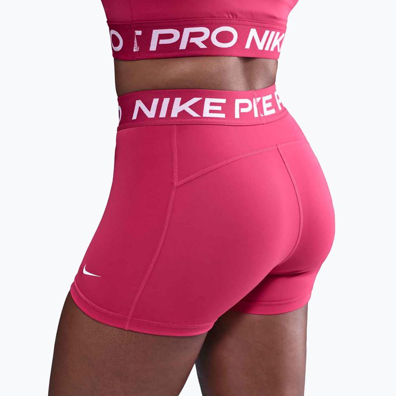 Шорти жіночі Nike Pro 365 3" rush pink/white 4