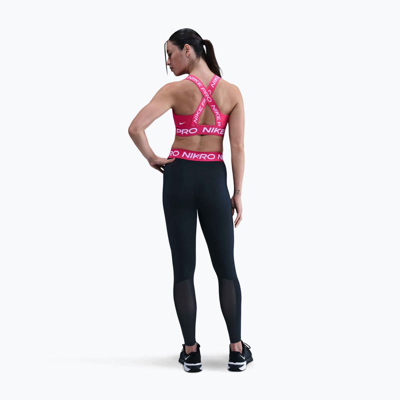 Легінси жіночі Nike Pro 365 Tight black/rush pink/white 3