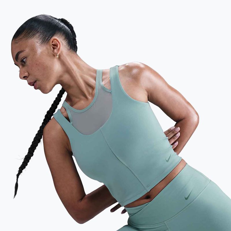 Топ для тренувань жіночий Nike One Fitted Dri-Fit Cropped Tank cannon/bicoastal 6