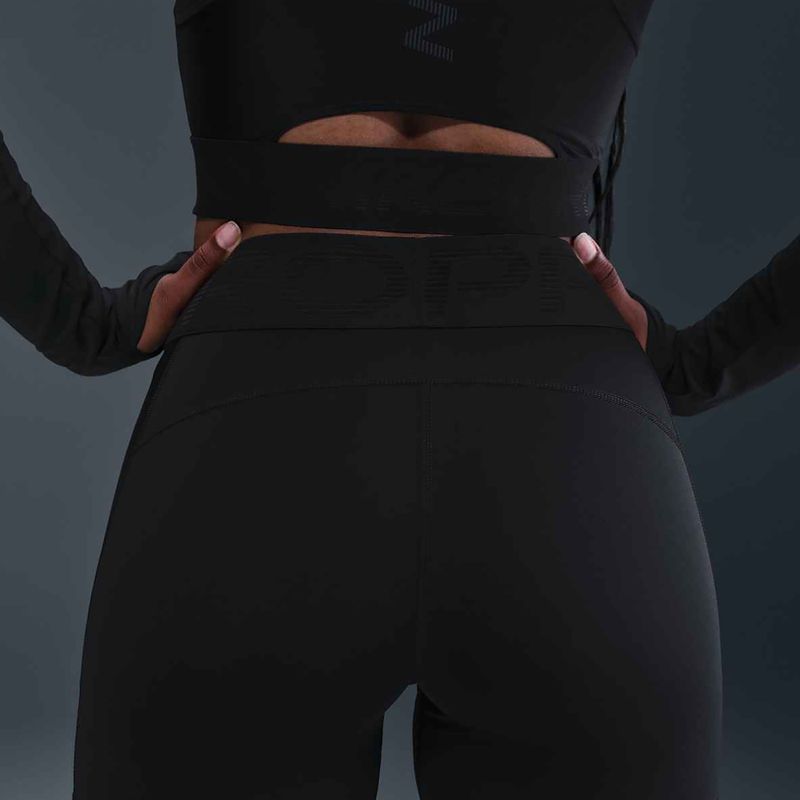 Шорти жіночі Nike Pro Sculpt High Waisted 5" Biker  black/anthracite/white 12