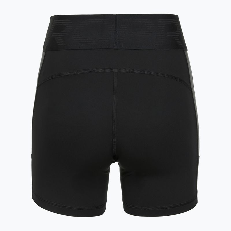 Шорти жіночі Nike Pro Sculpt High Waisted 5" Biker  black/anthracite/white 6