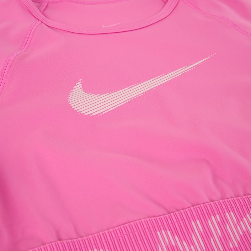 Топ для тренувань жіночий Nike Pro Dri-Fit Graphic Cropped playful pink/pink foam/white 9