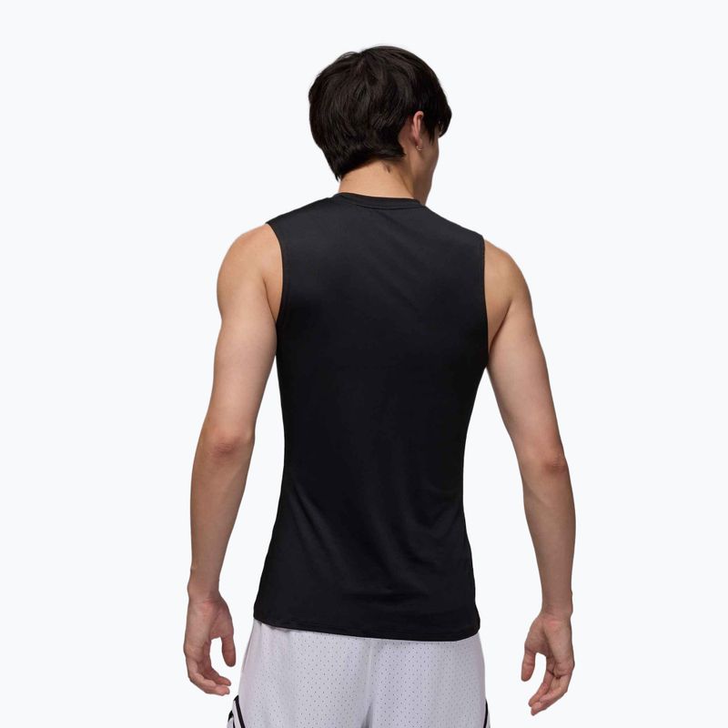 Футболка термічна чоловіча Jordan Sport Dri-FIT black/white 3