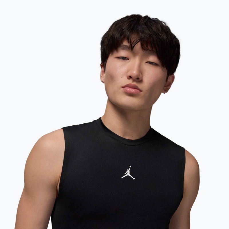 Футболка термічна чоловіча Jordan Sport Dri-FIT black/white 4
