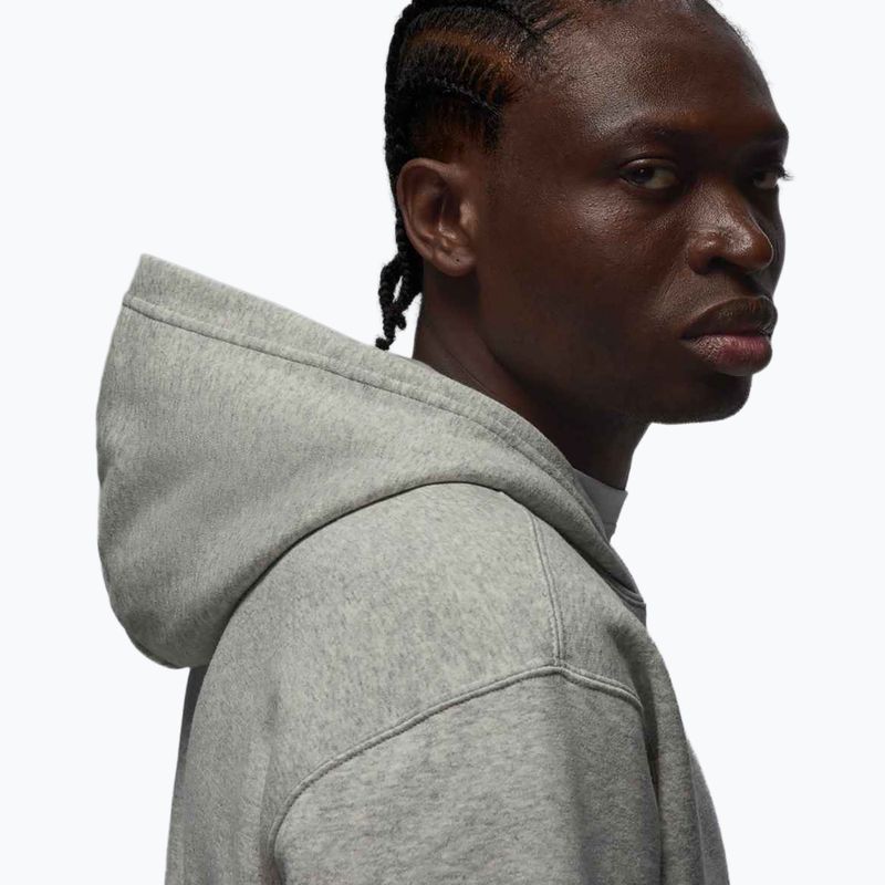 Кофта чоловіча  Jordan Brooklyn Fleece grey heather/white 5