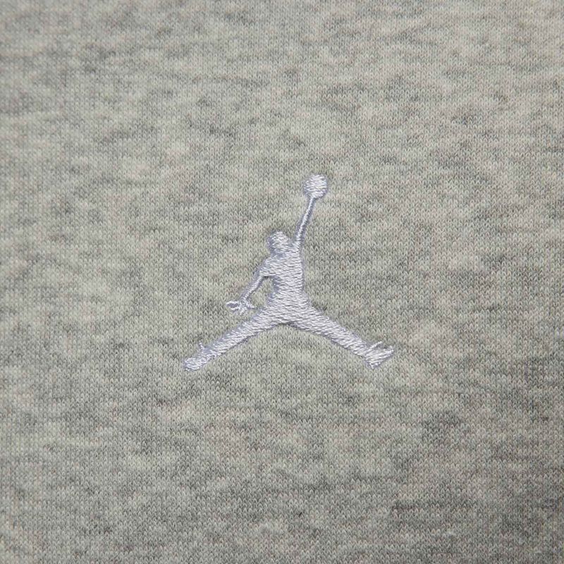 Кофта чоловіча Nike Jordan Brooklyn Fleece grey heather/white 7