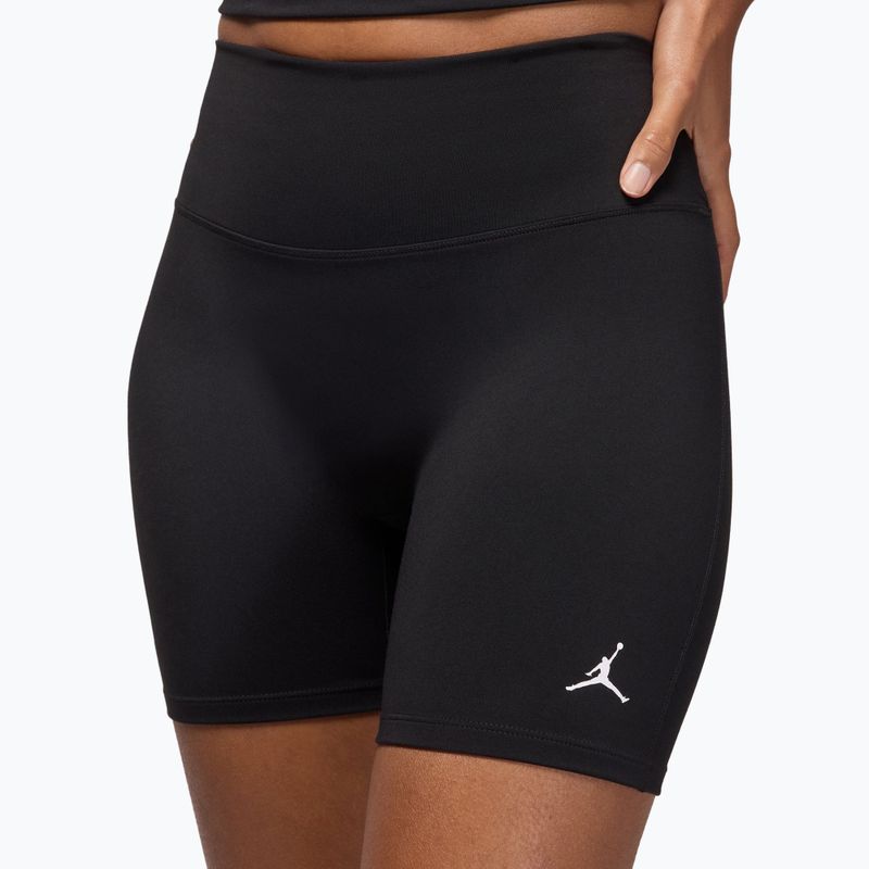 Шорти жіночі Nike Jordan Sport Dri-Fit High Waisted 6" black/white 2